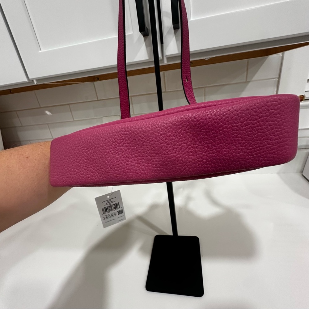 kate spade Juliette Pebbled Leather Small Shoulder Bag Nouveau Rose Pink NWT - Picture 10 of 11